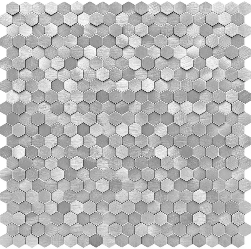 Металлическая настенная мозаика 3D для фартука
